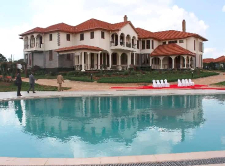 A view inside William Ruto’s prestigious official residence