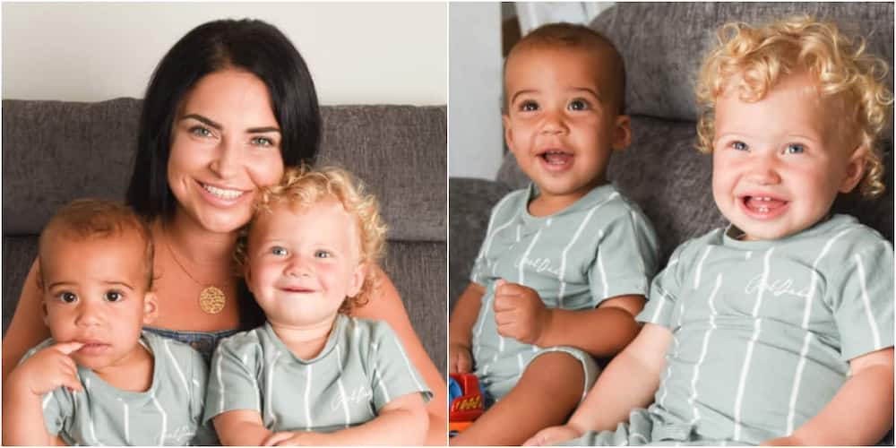 Jade and Kade: Couple gives birth to twins with rare black and white skin colours, charming photos pop up