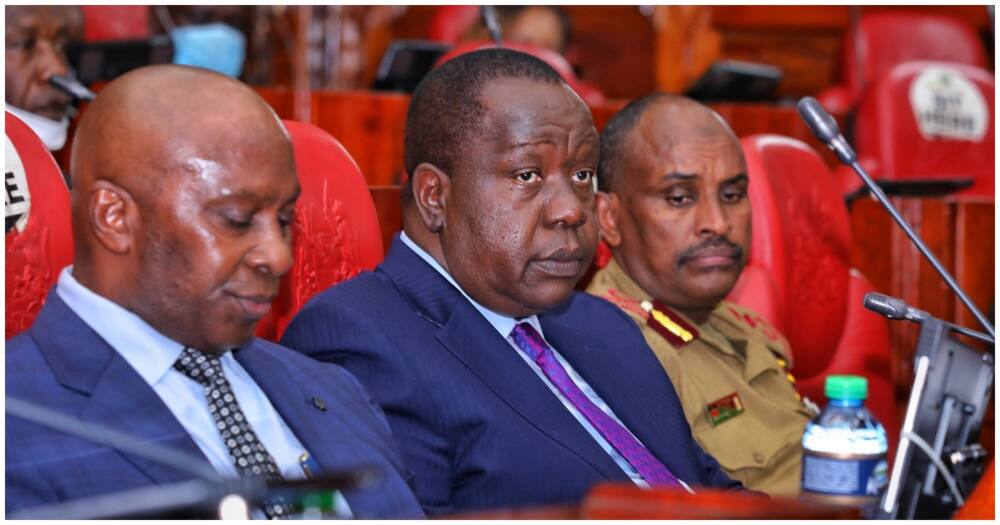 Fred Matiang'i requested fourteen days before providing details of land owned by William Ruto in Laikipia.
