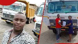 Nairobi Businessman Celebrates After Former Employee Acquires Own Trucks: "Proud of Him"