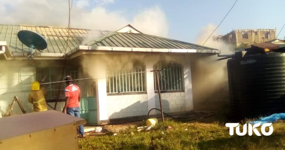 Fire Razes Homa Bay Journalist's House in Night Incident