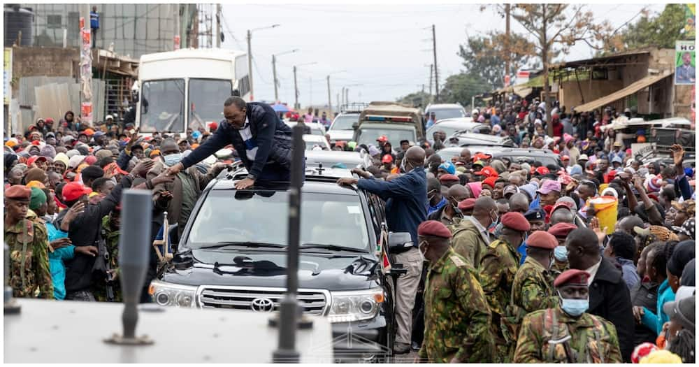 Uhuru Kenyatta.