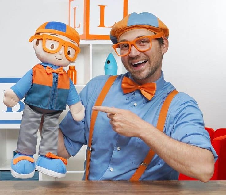 Blippi Premium Sequare Bottle