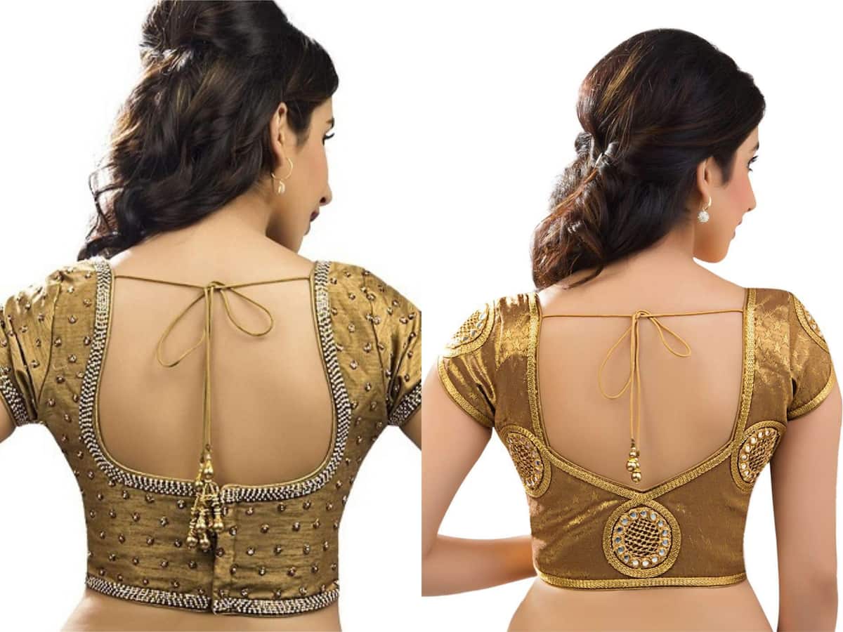 Handmade blouse designs at best price in India Online | diybaazar.com