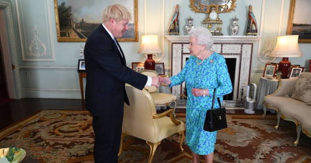 Boris Johnson Queen