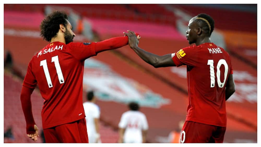 Liverpool vs Crystal Palace: Salah, Mane score as Reds beat Eagles 4-0