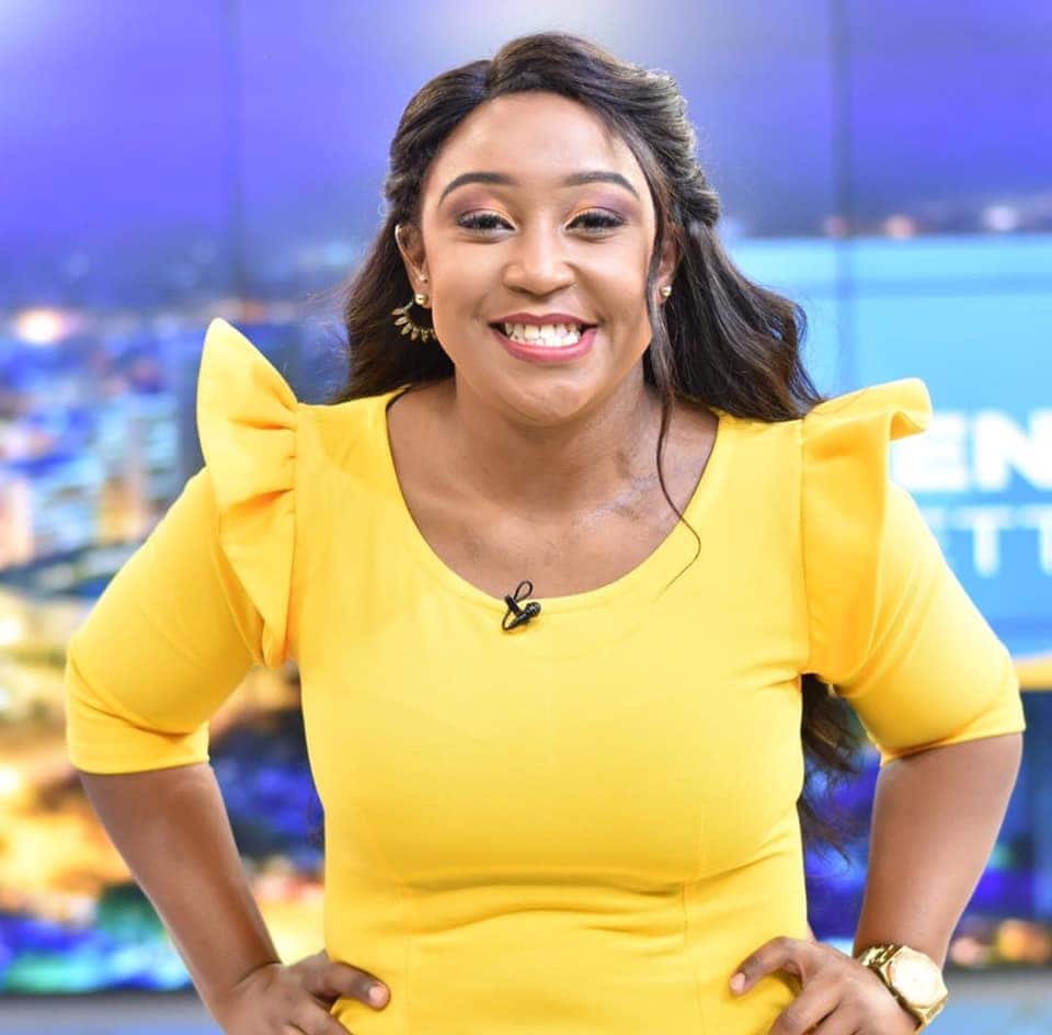 Tv girl Betty Kyallo excites fans after pledging allegiance to Chelsea ahead of FA Cup final