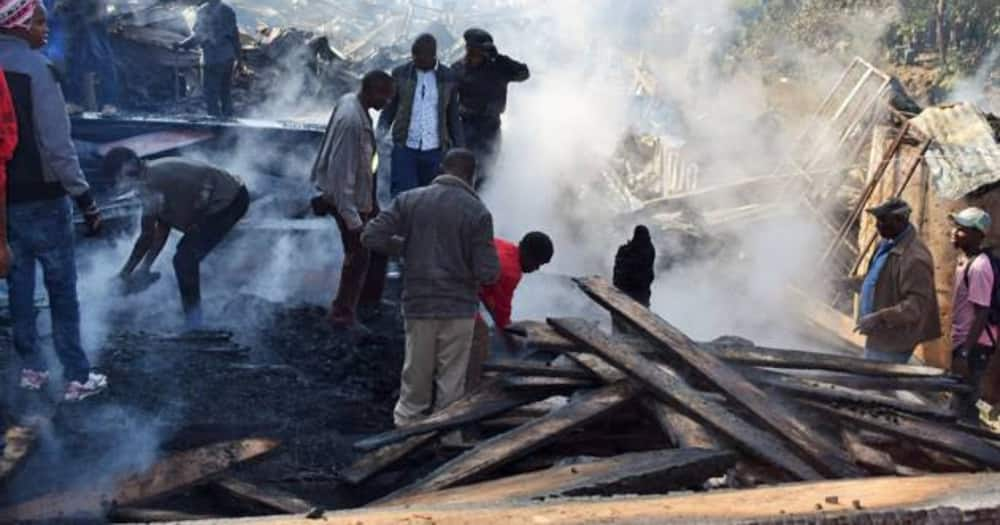 Gikomba Market traders counting losses after another dawn fire destroys properties