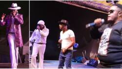 Nameless, E-Sir's Brother Habib, Mr Lenny Reunite for Thrilling Blankets and Wine Show: "Blessing the Stage"