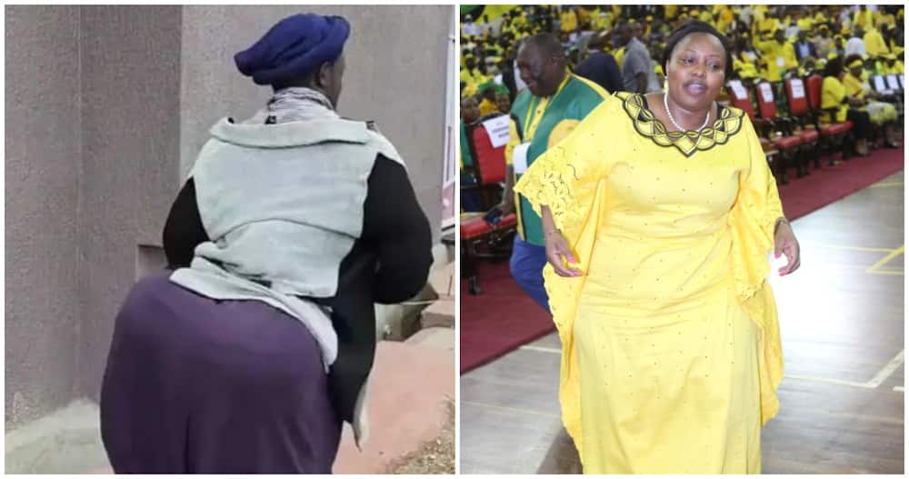 Millicent Omanga hilariously responds to Crazy Kennar mimicking her dance moves.