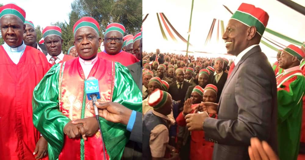 Raila Odinga Leaves Many Stunned After Donning Legio Maria Outfit