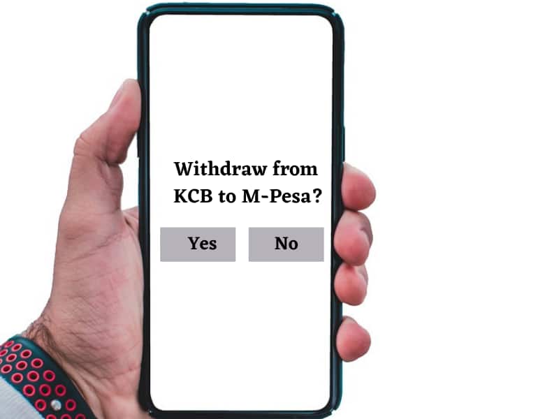 withdraw money from KCB to M-Pesa