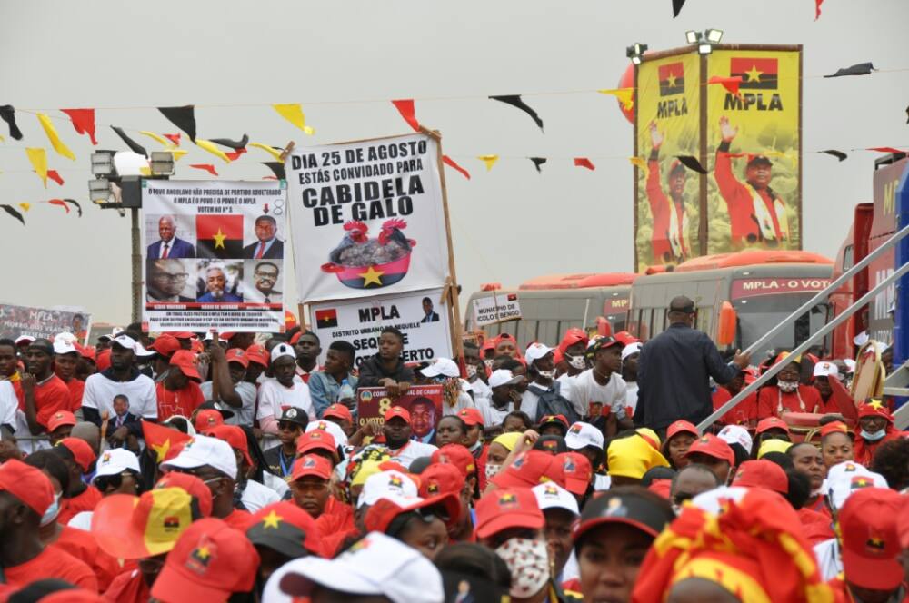 Angola's ruling People's Movement for the Liberation of Angola (MPLA) party has held power for more than 40 years