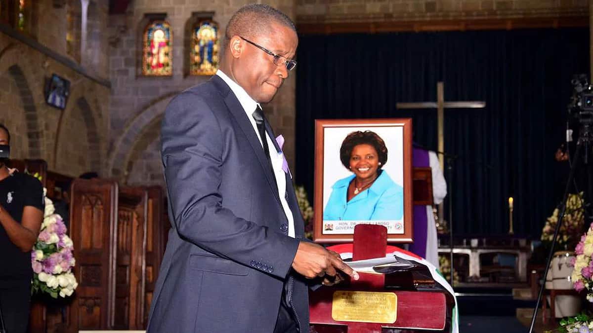 Uhuru Kenyatta heaps praises on Joyce Laboso’s husband for his integrity