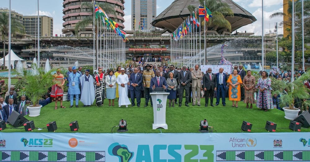 Africa Climate Week was held at the KICC in Nairobi.
