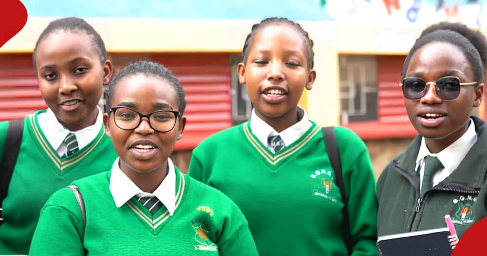 Bishop Gatimu Girls High School flaunt their flair in English language.