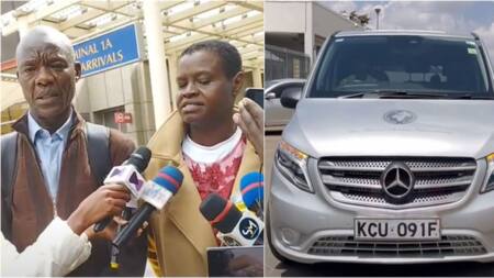 Hellen Wendy's Parents Land at JKIA from Canada with Her Remains Ahead of Burial
