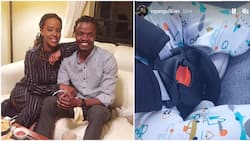Juliani's Wife Lillian Nganga Shares Cute Photo of Son in Colourful Outfit During Family Day Out