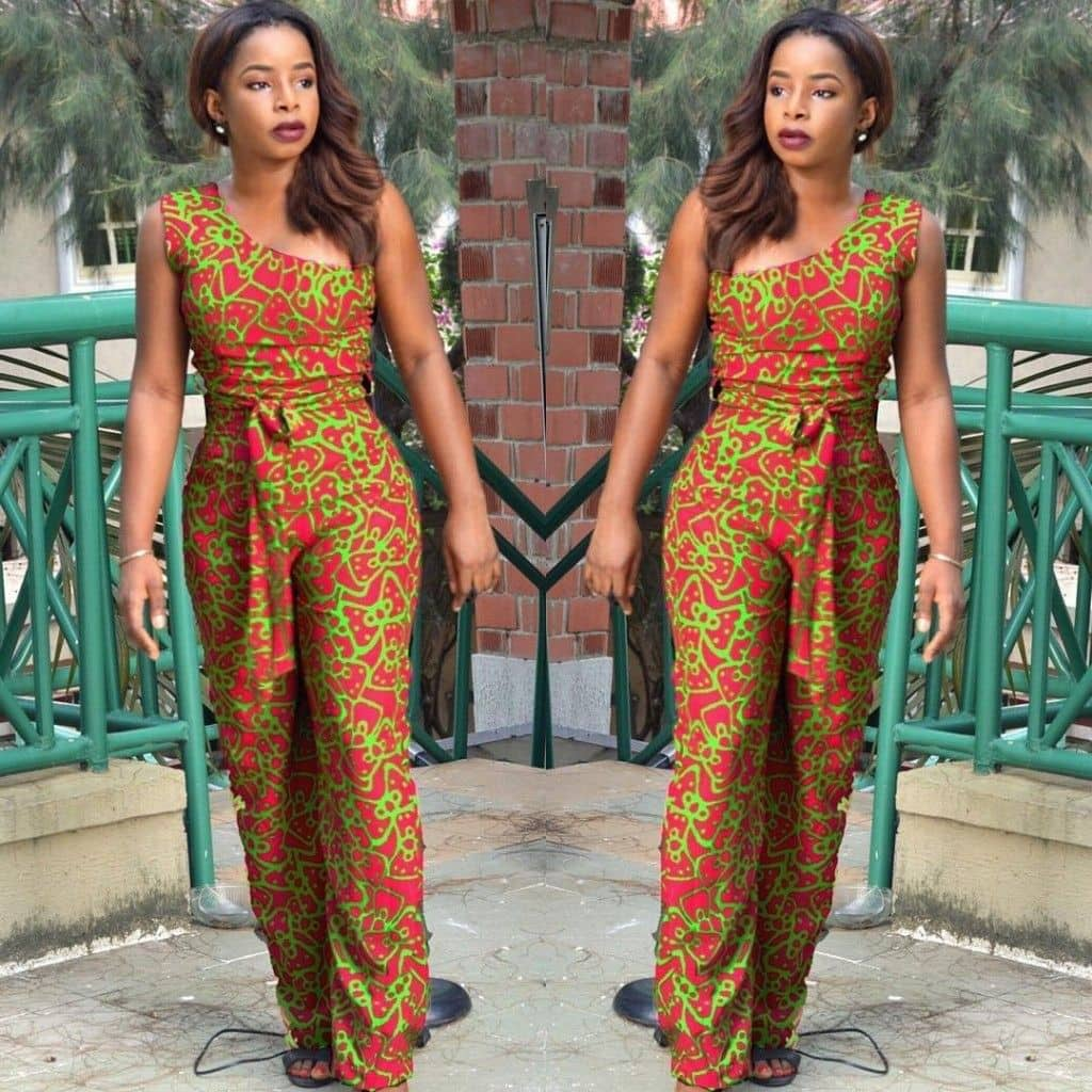 Latest ankara hotsell jumpsuit for ladies