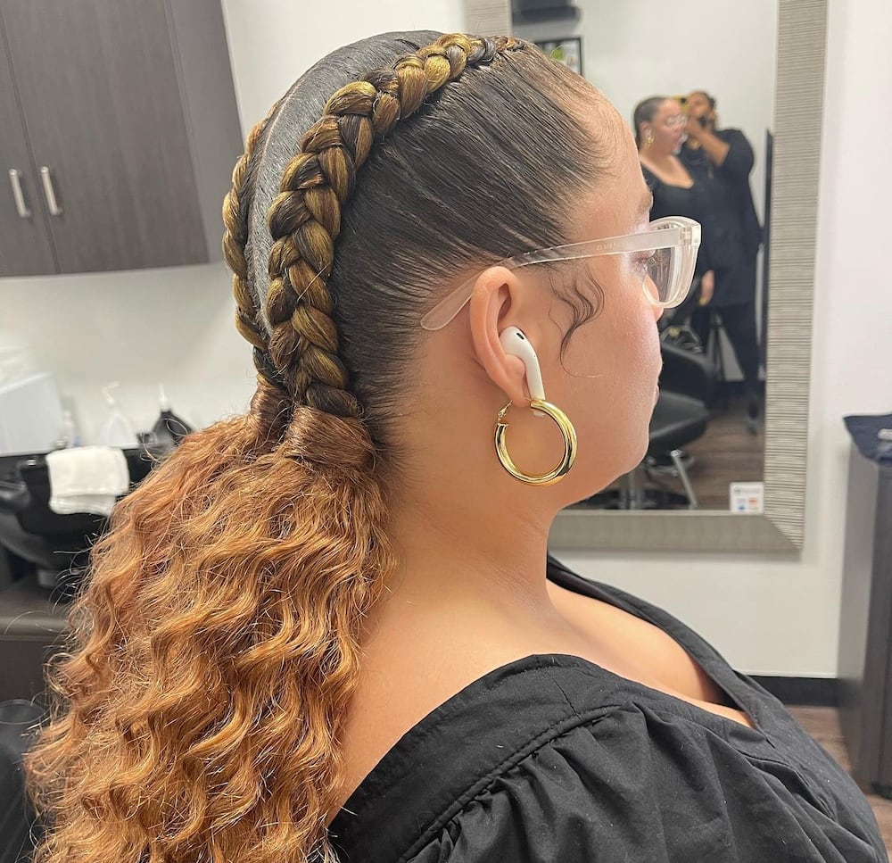 20 2 feed-in braids with designs that are so stylish in 2022 