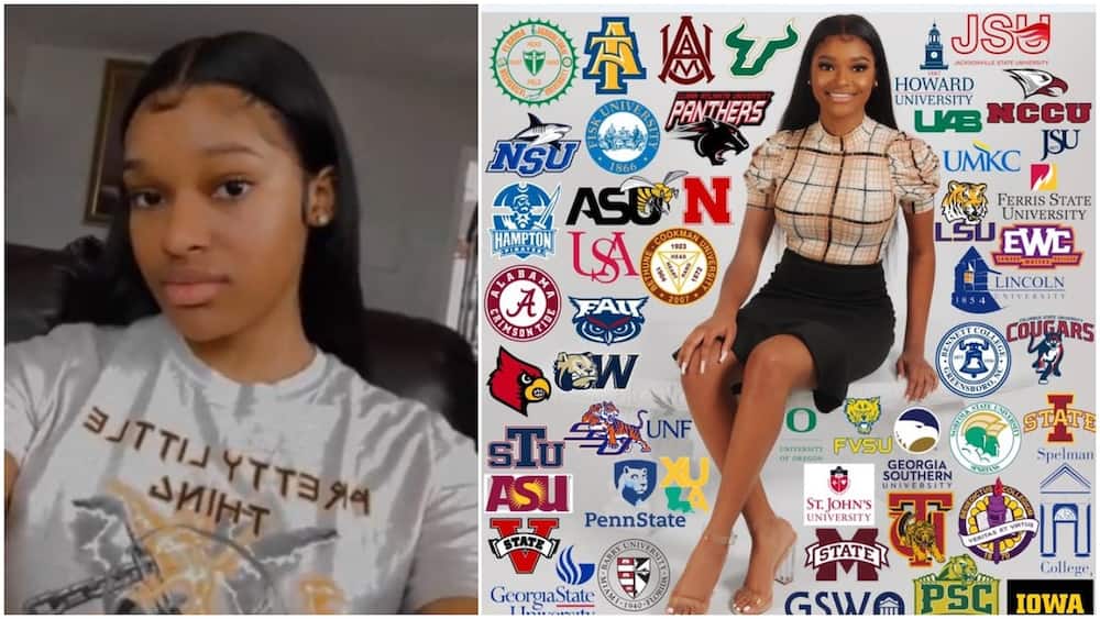 Young lady gets admissions into 50 universities at the same time, stirs reactions