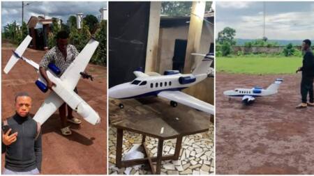 "Protect Him At All Cost": Genius Man Constructs Aeroplane Using Simple Material, Video Goes Viral