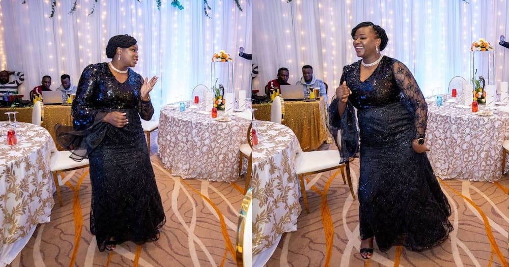 Kanze Dena showing off perfect dance moves in cute photos.