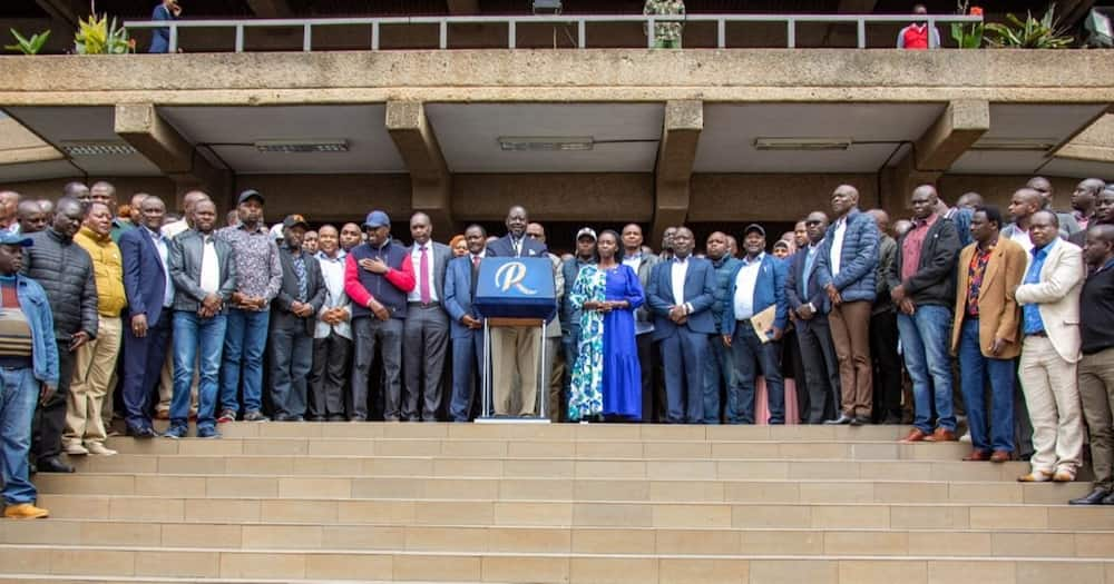 Raila Odinga Azimio Leaders