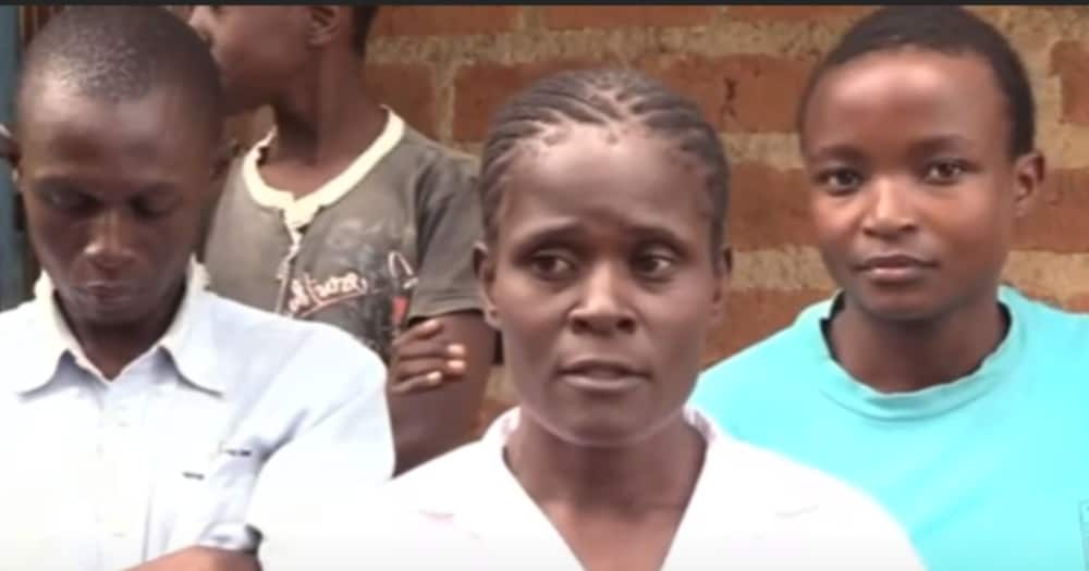 The mother of five dropped out of school while in Form One to get married. Photo: TV47.