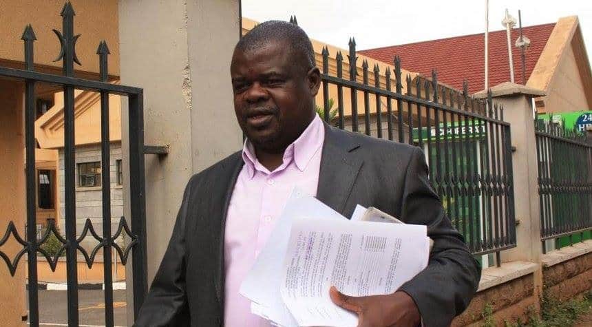 Okiya Omtata in court to protest repeal of interest cap