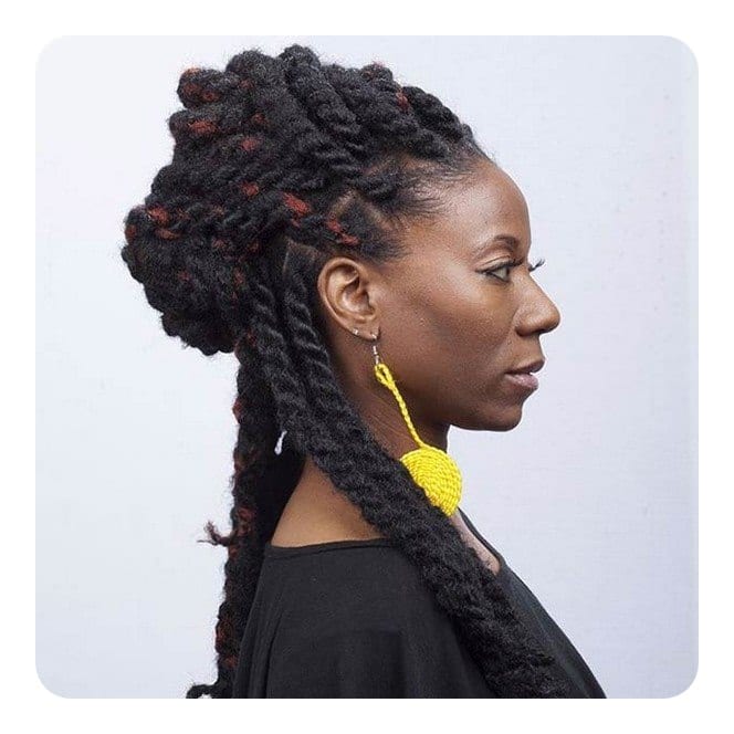 Latest Fluffy Kinky Twists Hairstyles In 2020 Ke 