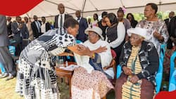 Rachel Ruto Shares Heartwarming Moment with Ruto's Mother During Burial: "Lovely Picture"
