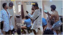 “We Want to Finish This Girl”: Brothers Dance Happily, Praise Sister As She Cooks Nduma in Kitchen