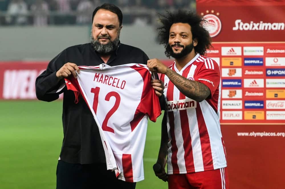 Marinakis owns English Premier League club Nottingham Forest and Greece's most successful football club Olympiacos