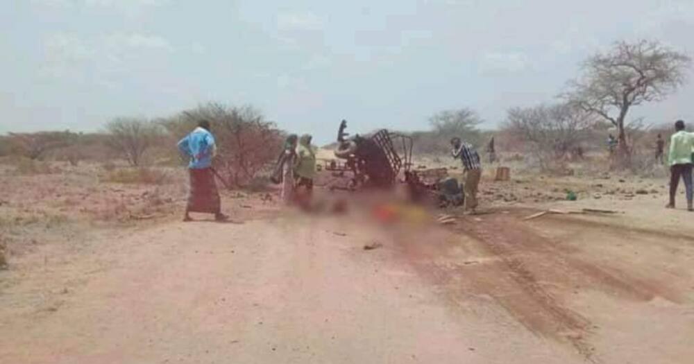 Watu 4 Wafariki Dunia Katika Kaunti ya Wajir Baada ya Gari lao Kulipuliwa na Bomu