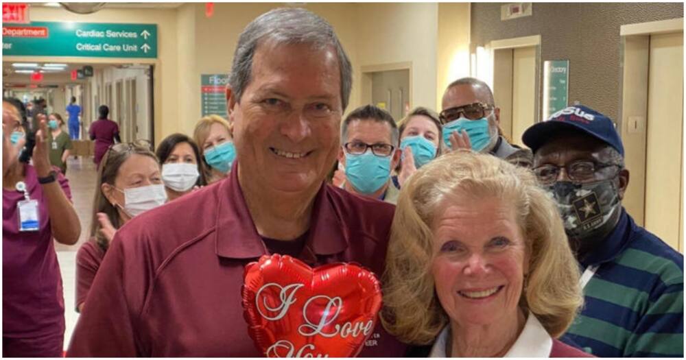 Widowed Hospital Volunteers Find Love Again in Their 70s: "It's Got to Be The Man Upstairs"