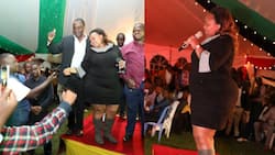 Bootylicious senator Millicent Omanga stuns in figure-hugging outfit at end year party in Kisii