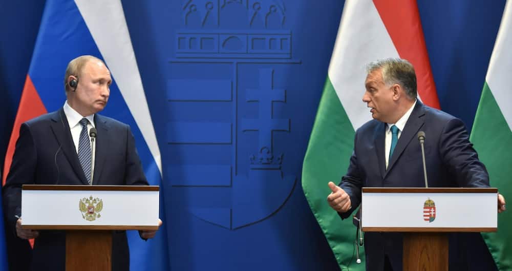Diplomats privately are frustrated with Hungarian Prime Minister Viktor Orban's cosy relationship with the Kremlin