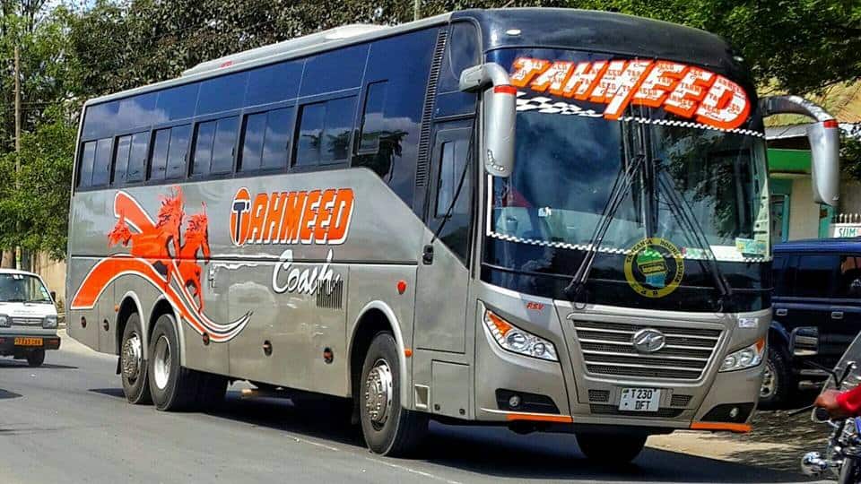 Nairobi to Mombasa buses