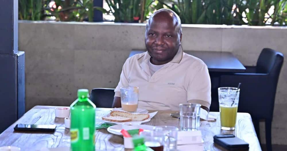 Donald Kipkorir eats life with a big spoon.