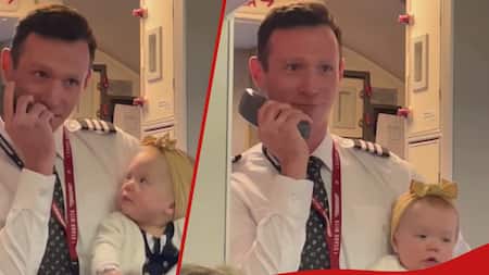 Netizens Awed By Video of Southwest Airlines First Officer Carrying Daughter Before Flight