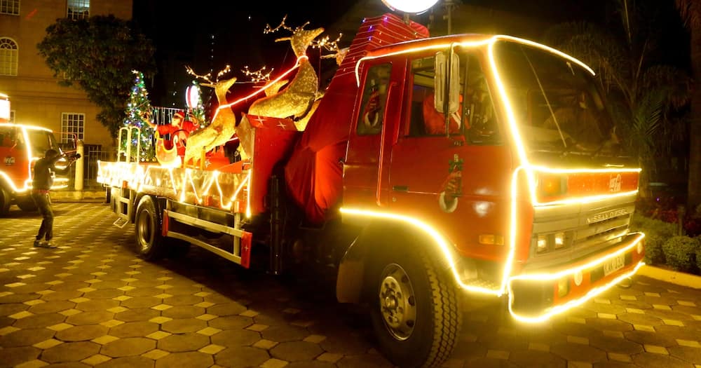 A Coca-Cola caravan. Photo: Coca-Cola.