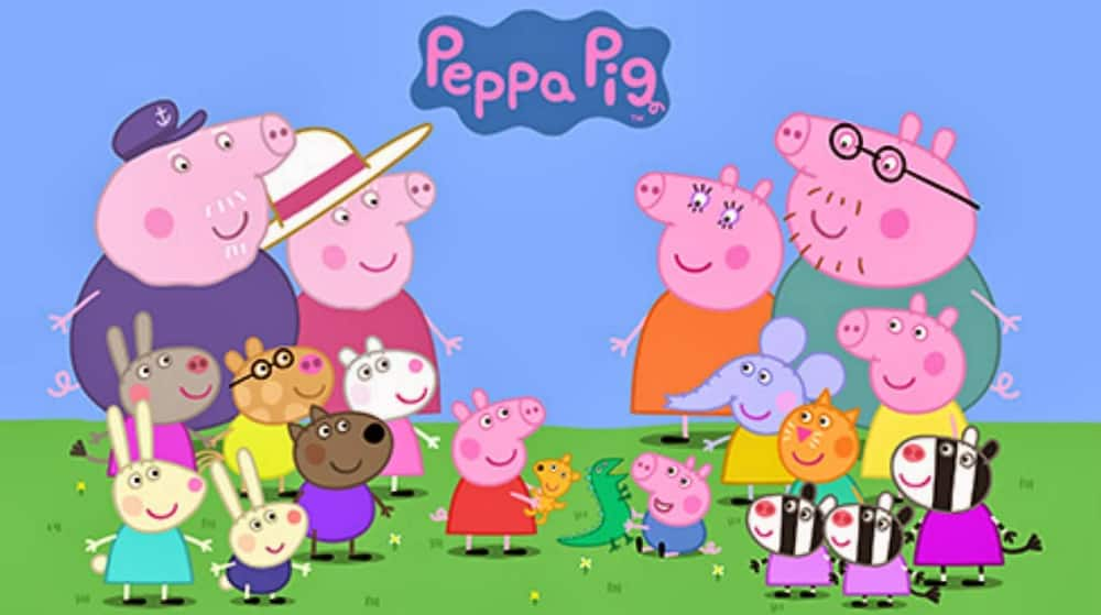 Peppa Pig's family