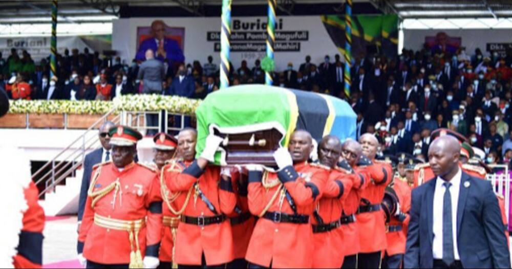 Farewell Magufuli: Late Tanzanian President Buried at His ...