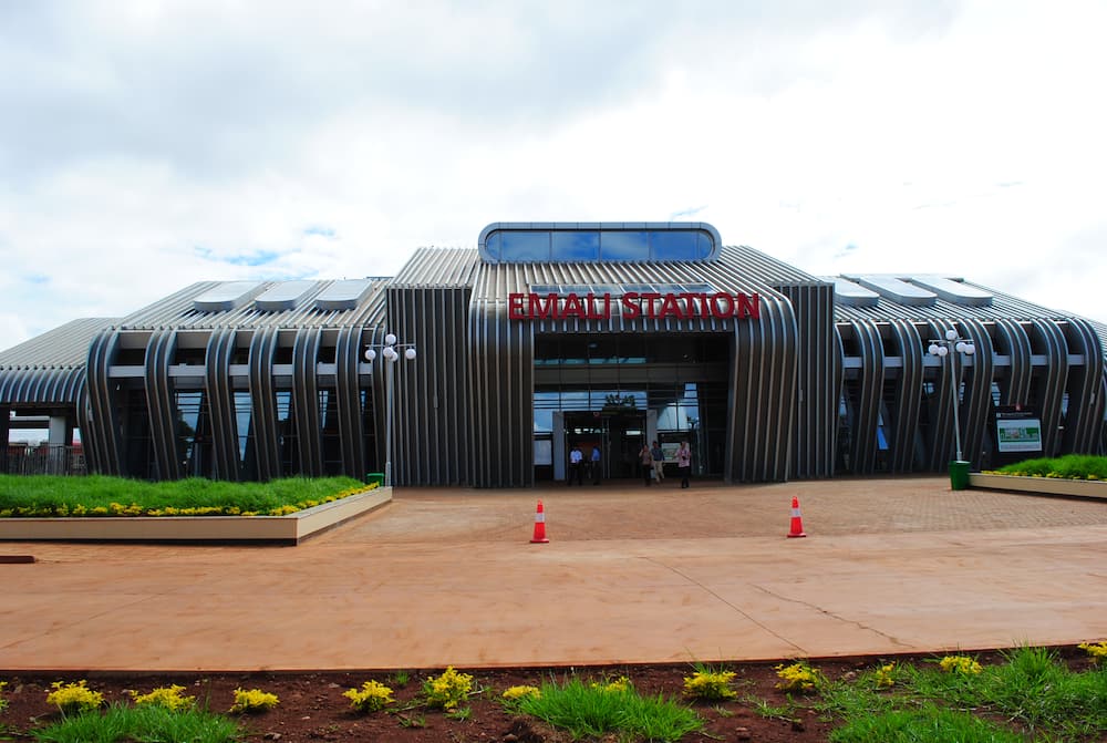 SGR stations from Nairobi to Mombasa