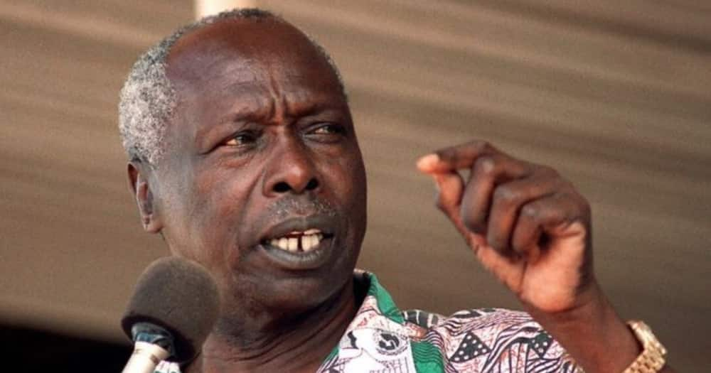 Kenya's second president Daniel Moi.