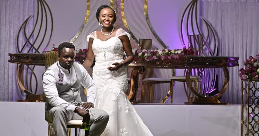 Journalist Ferdinand Omondi, Lover Caroline Njeri finally tie the knot in beautiful ceremony.