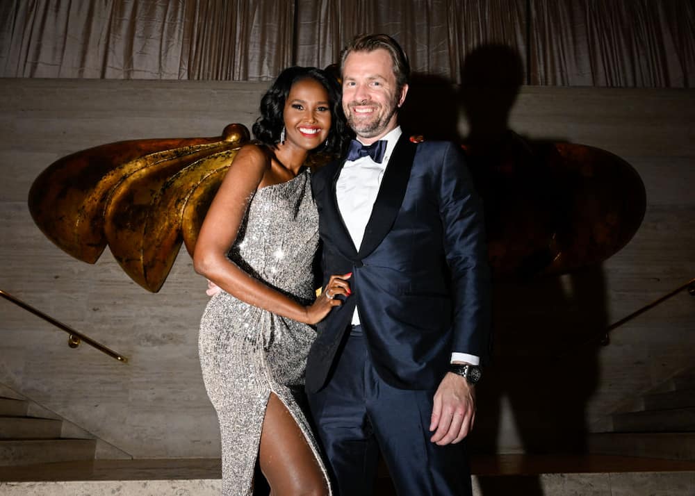 Ubah Hassan and Oliver Dachsel attend the American Ballet Theatre Fall Gala