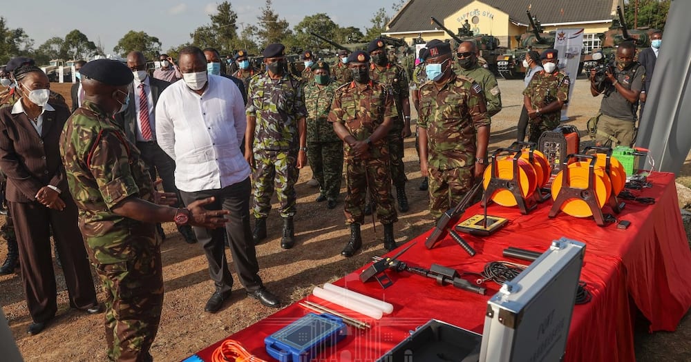 Uhuru Launches KDF's Modern Operational Machinery to Bolster Country's Security