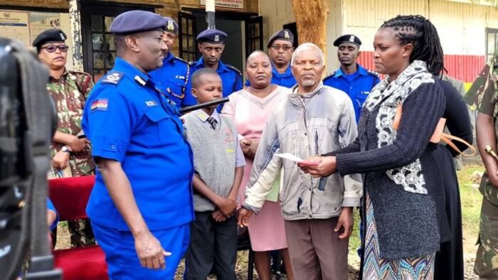 Machakos: Generous Police Officers Contribute over KSh 200k to Sponsor Needy Form One Student